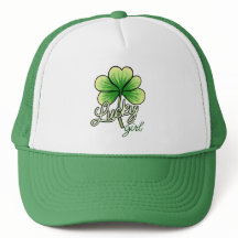 Lucky Girl Clover St. Patrick's Day