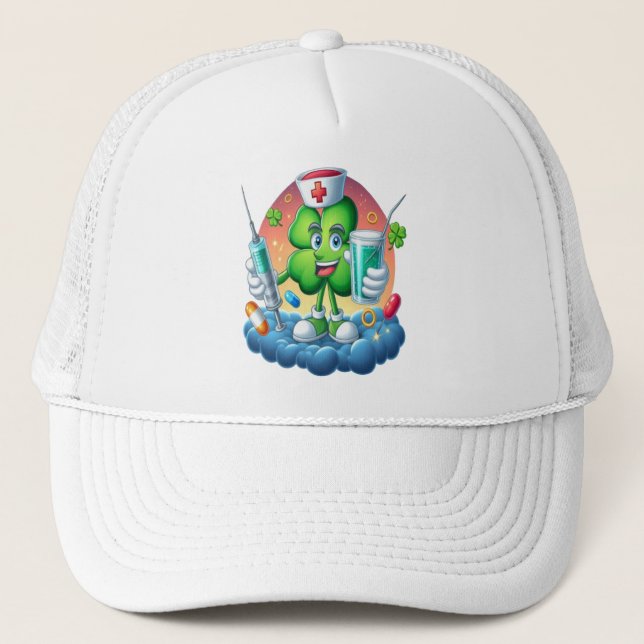 Casquette Lucky Nurse Green Shamrock (Devant)