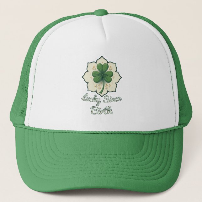 Casquette Lucky Since Forever St Patrick’s Day - boné (Devant)