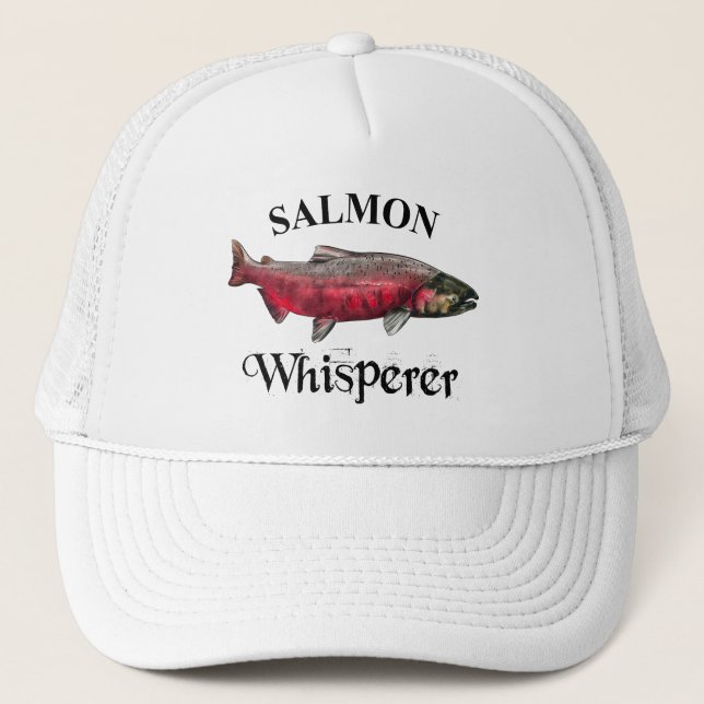 Casquette Lumière saumon Whisperer (Devant)