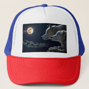 Casquette Lumières du ciel nocturne Lune Étoiles Astronomie 