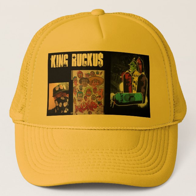 CASQUETTE L'UN ROI D'OR RUCKU$ (Devant)
