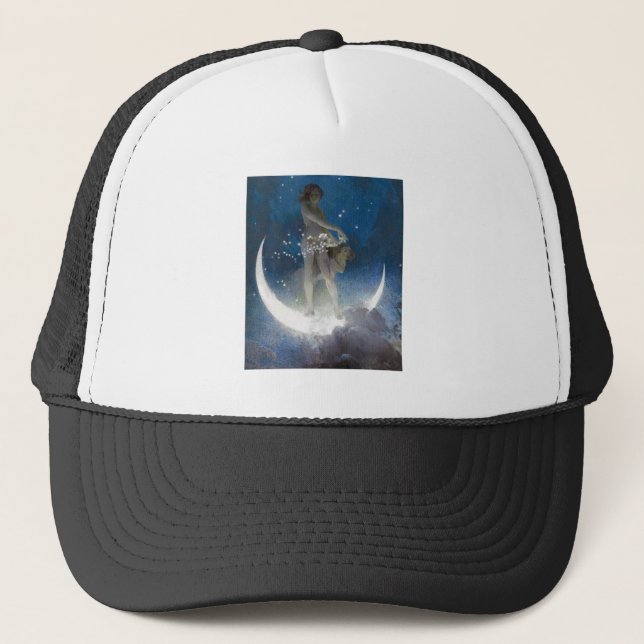 Casquette Luna Goddess at Night Scattering Stars (Devant)