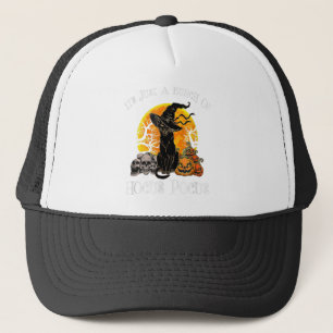 Casquette Lune de chat noir drôle Costume d'Halloween Bund d