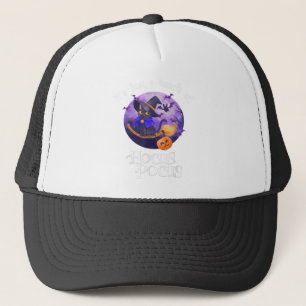 Casquette Lune de chat noir drôle Costume d'Halloween Bund d