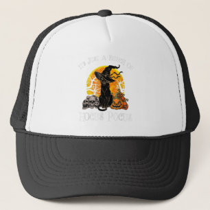 Casquette Lune de chat noir drôle Costume d'Halloween Bund d