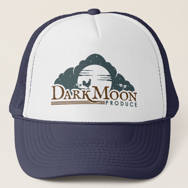Casquette Lune foncée produit chapeau de camion (Devant)