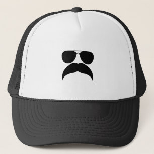 Casquette Lunettes de soleil avec moustache - Choisir la cou