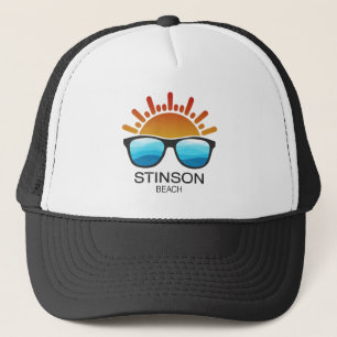 Casquette Lunettes de soleil Stinson Beach Californie