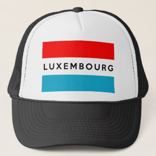 Casquette luxembourg pays symbole nom texte