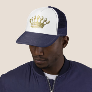 Casquette Luxueuse Couronne d'or ésotérique