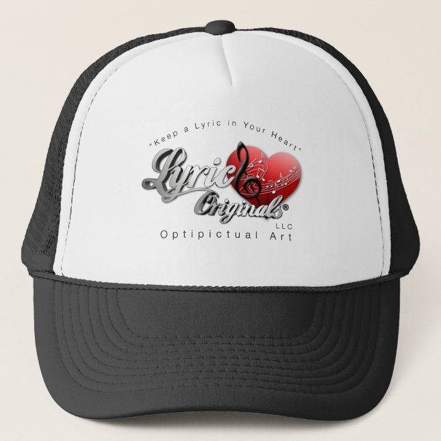 Casquette lyrique de camionneur de logo (Devant)