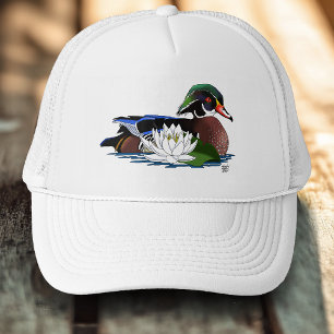 Casquette Lys d'eau de canard de bois
