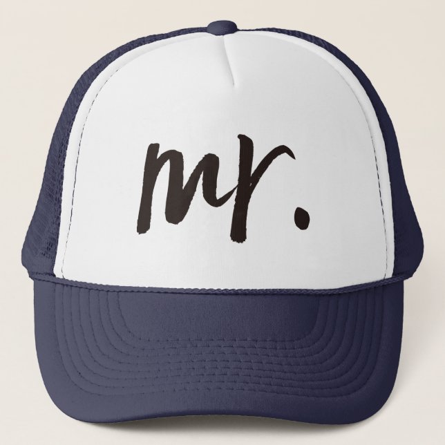 Casquette M. Calligraphy Personnalisé (Devant)