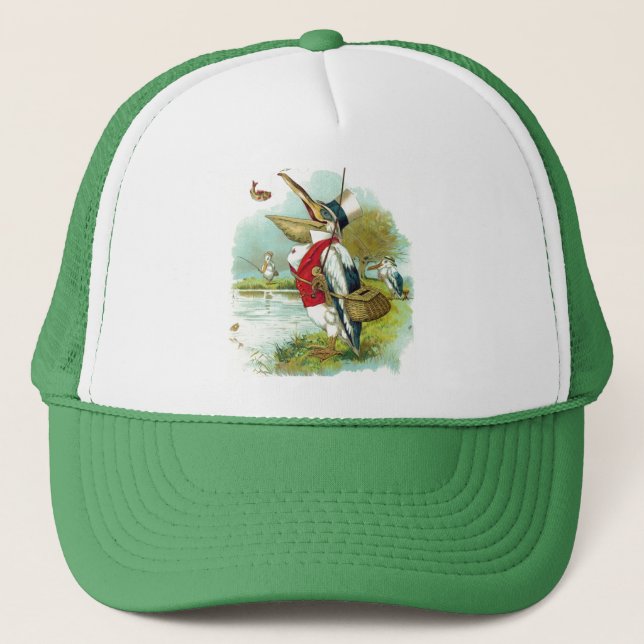 CASQUETTE M. PELICAN PÊCHE (Devant)