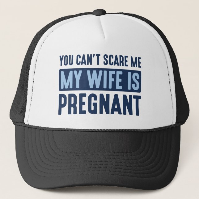 Casquette Ma femme est enceinte (Devant)