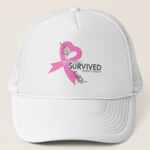 Casquette Ma fille a survécu au cancer du sein