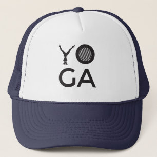 Casquette Ma forme pose Texte de Yoga