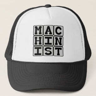 Casquette Machiniste, opérateur de machine