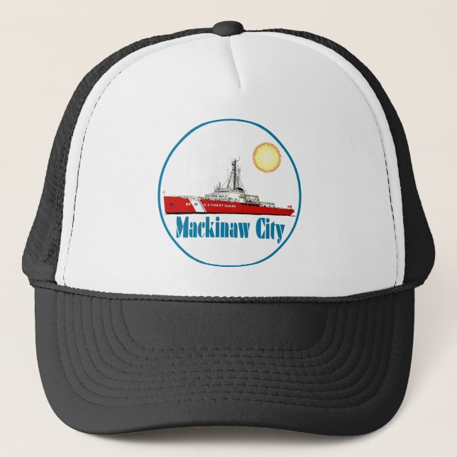 Casquette Mackinaw City Michigan (Devant)