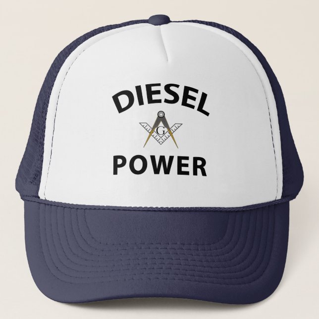 Casquette Maçons de camionnage à moteur diesel (Devant)