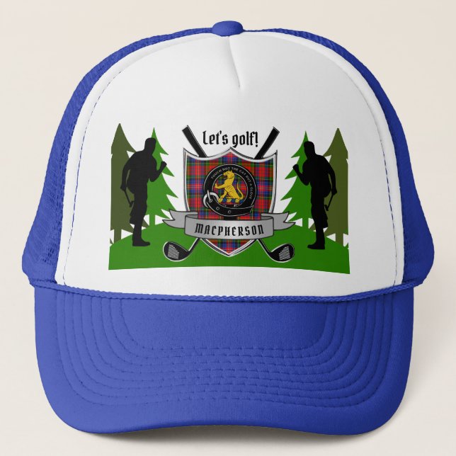 Casquette MacPherson/McPherson insigne de clan personnalisé  (Devant)