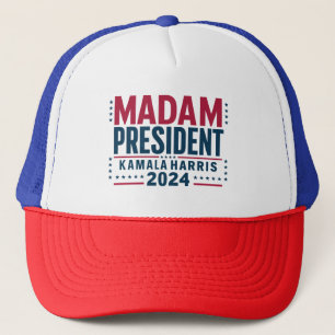 Casquette Madame la Présidente Kamala Harris 2024 Vote Democ