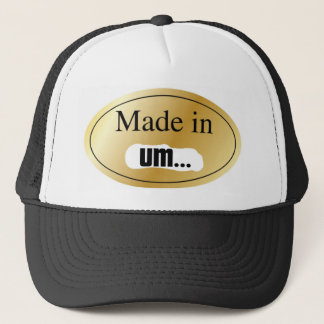 CASQUETTE MADE IN SPOOF STICKER