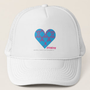 Casquette Magenta-Aqua 3 de damassé