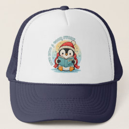 Casquette Magical Reading Penguin Foam Trucker Hat