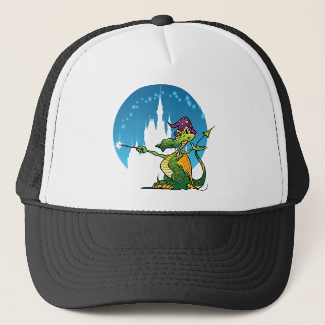Casquette Magicien de dragon de bande dessinée (Devant)