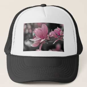 Casquette Magnolia à assiette japonaise rose