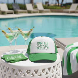 Casquette Maillots de bain et Martinis Plage Enterrement de 