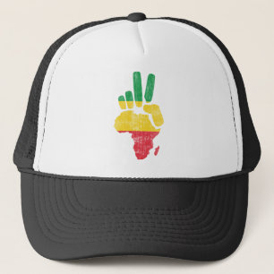 Casquette main de paix du Darfour Afrique