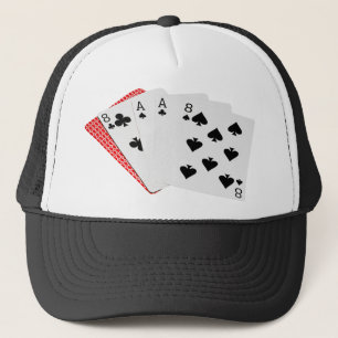 Casquette Mains de poker - Mains de l'homme mort