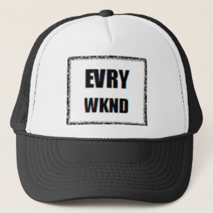 Casquette maison chaque week-end