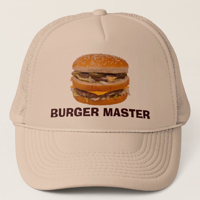 Casquette Maître d'hamburger (Devant)