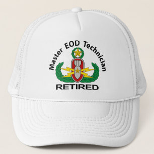 Casquette Maître EOD en couleurs retiré