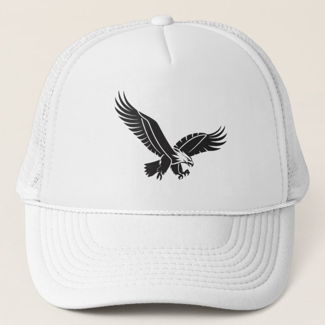 Casquette Majestic Eagle Snapback Trucker (Devant)