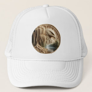 Casquette Majestic Eagle surplombant le lac Serene