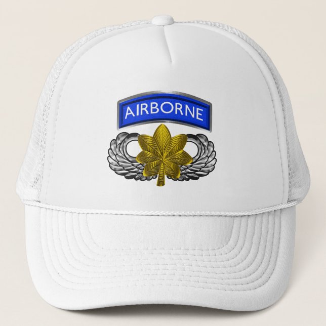 Casquette Major MAJ Airborne (Devant)