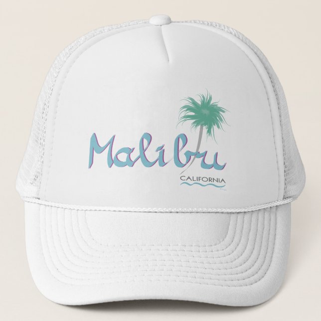 Casquette Malibu, graphique de CA, cool (Devant)