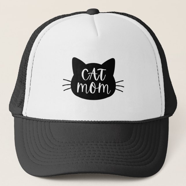 Casquette Maman de chat (Devant)