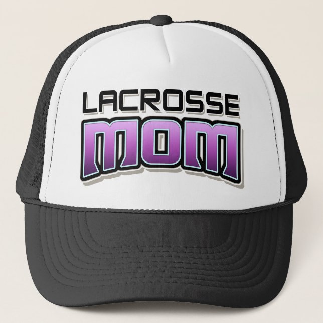 Casquette MAMAN de lacrosse (Devant)