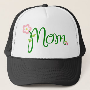 Casquette Maman florale décorative