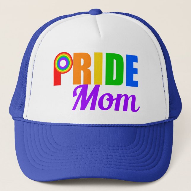 Casquette Maman gay pride (Devant)