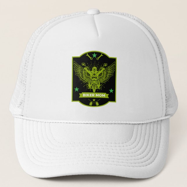 Casquette Maman Motorbike Rider (Devant)