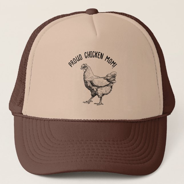 Casquette Maman poule ! (Devant)