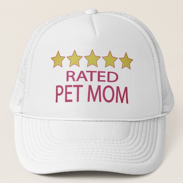 Casquette Maman pour animal de compagnie cinq étoiles (Devant)