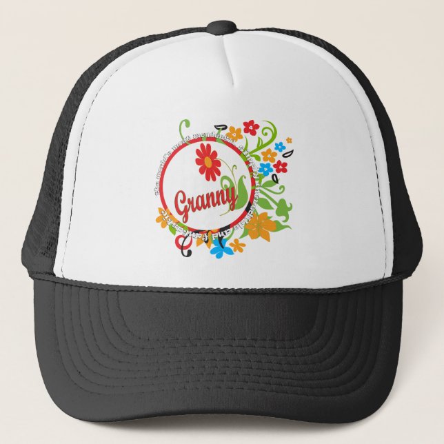Casquette Mamie simplement incroyable la plus merveilleuse (Devant)